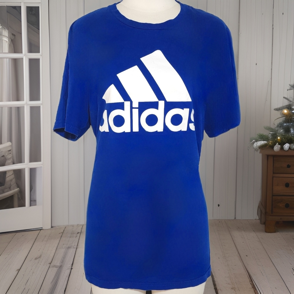 ADIDAS MEN'S BIG LOGO TEE